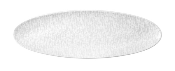 L Fashion luxury white Servierplatte schmal 44x14 cm